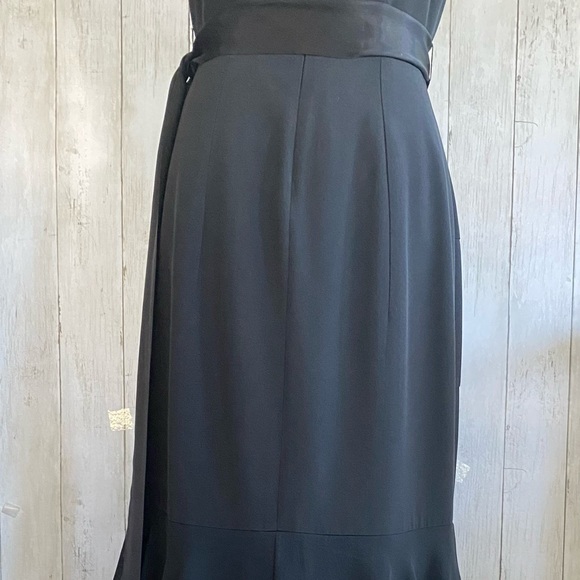 Teri Jon by Rickie Freeman Ruffle Tiered Silk Gown - Picture 8 of 16